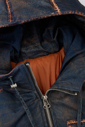 Dumist Hooded Denim Work Jacket