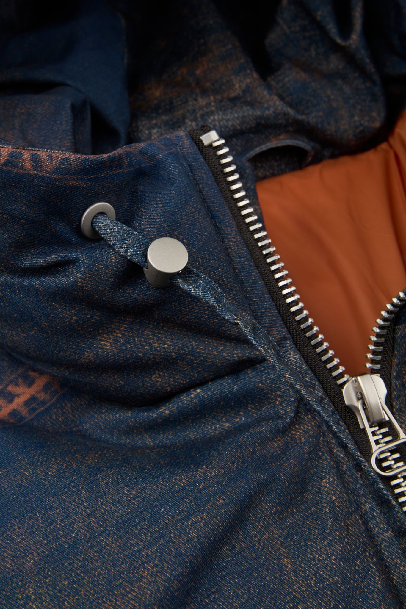 Dumist Hooded Denim Work Jacket