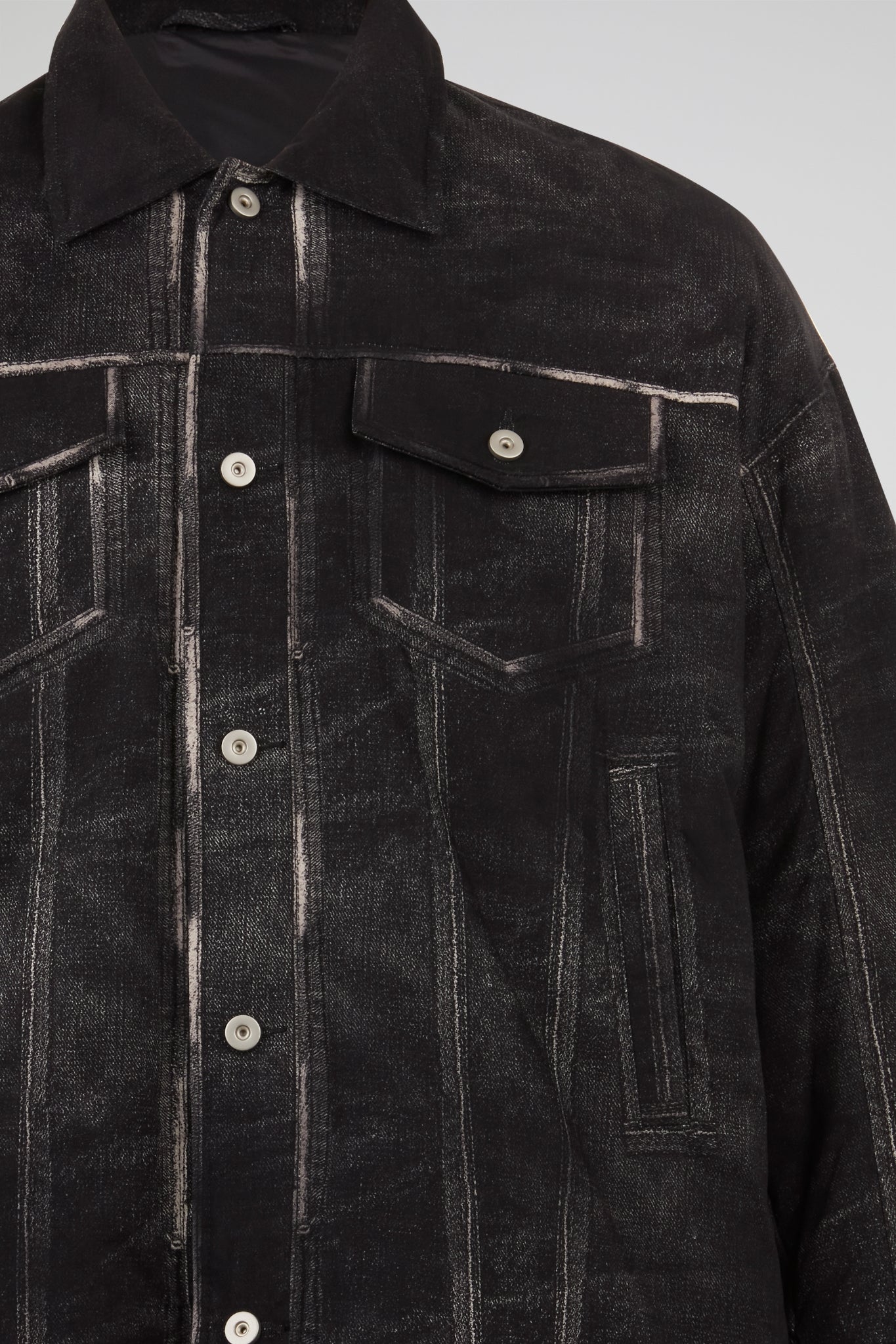 Dumist Distressed Denim Trucker Jacket