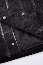 Dumist Distressed Denim Trucker Jacket