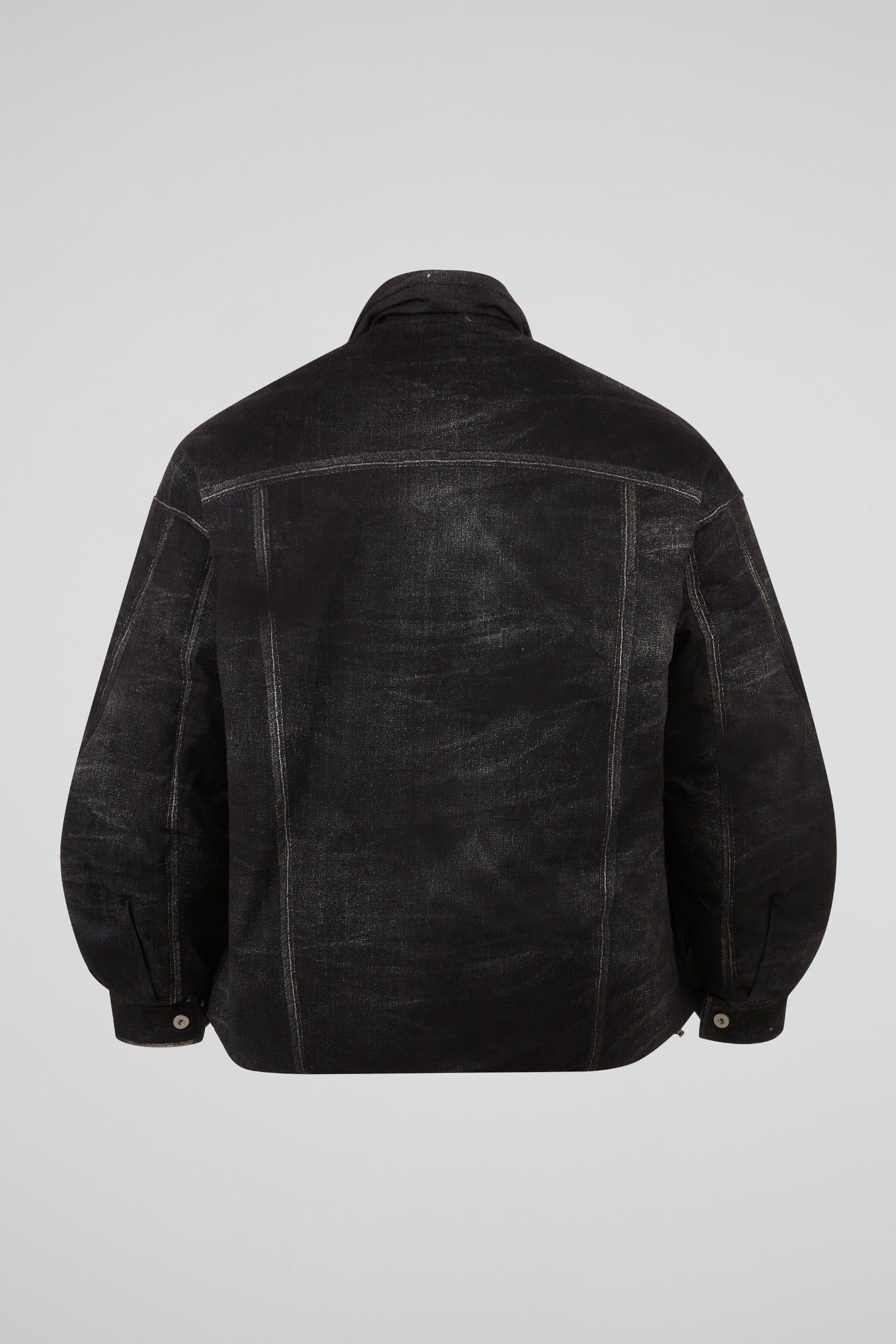 Dumist Distressed Denim Trucker Jacket