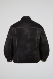 Dumist Distressed Denim Trucker Jacket