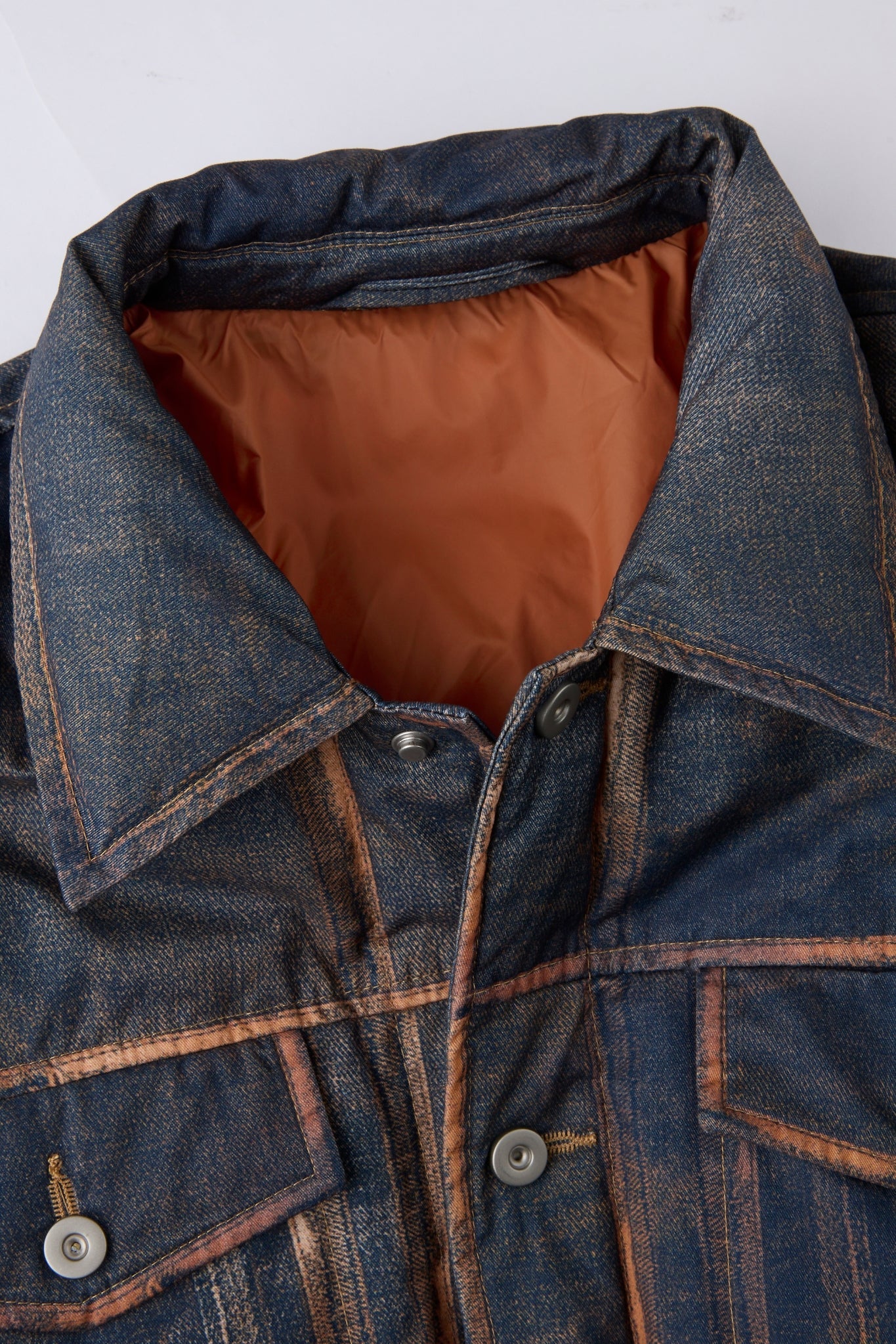 Dumist Distressed Denim Trucker Jacket