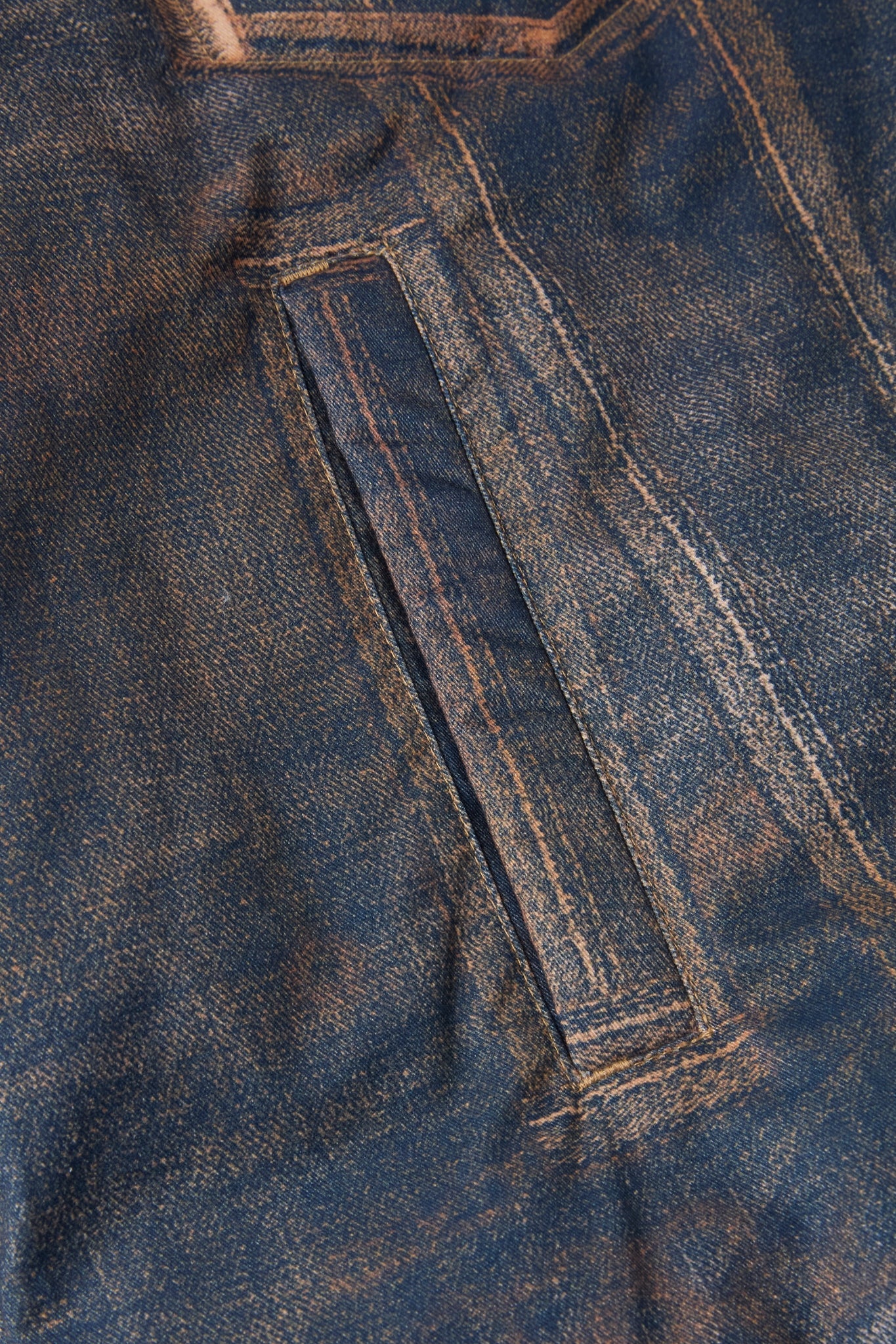 Dumist Distressed Denim Trucker Jacket