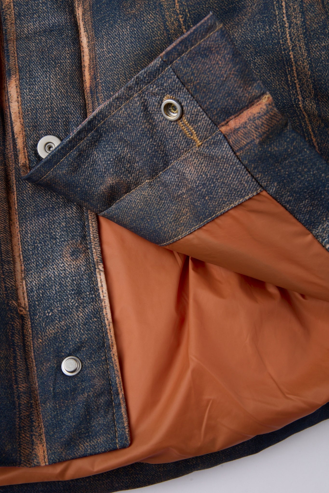 Dumist Distressed Denim Trucker Jacket