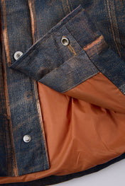 Dumist Distressed Denim Trucker Jacket