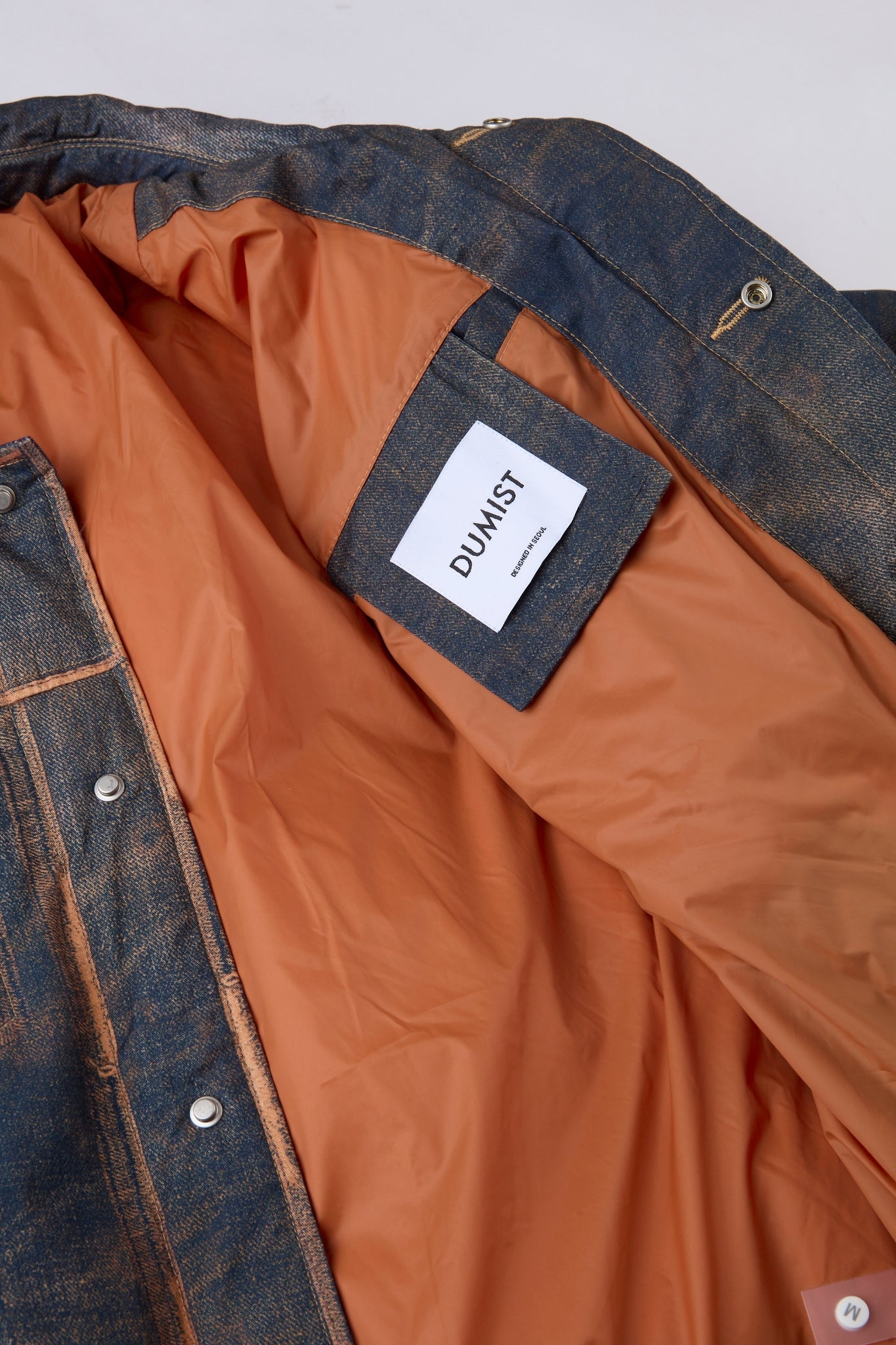 Dumist Distressed Denim Trucker Jacket
