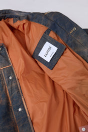 Dumist Distressed Denim Trucker Jacket