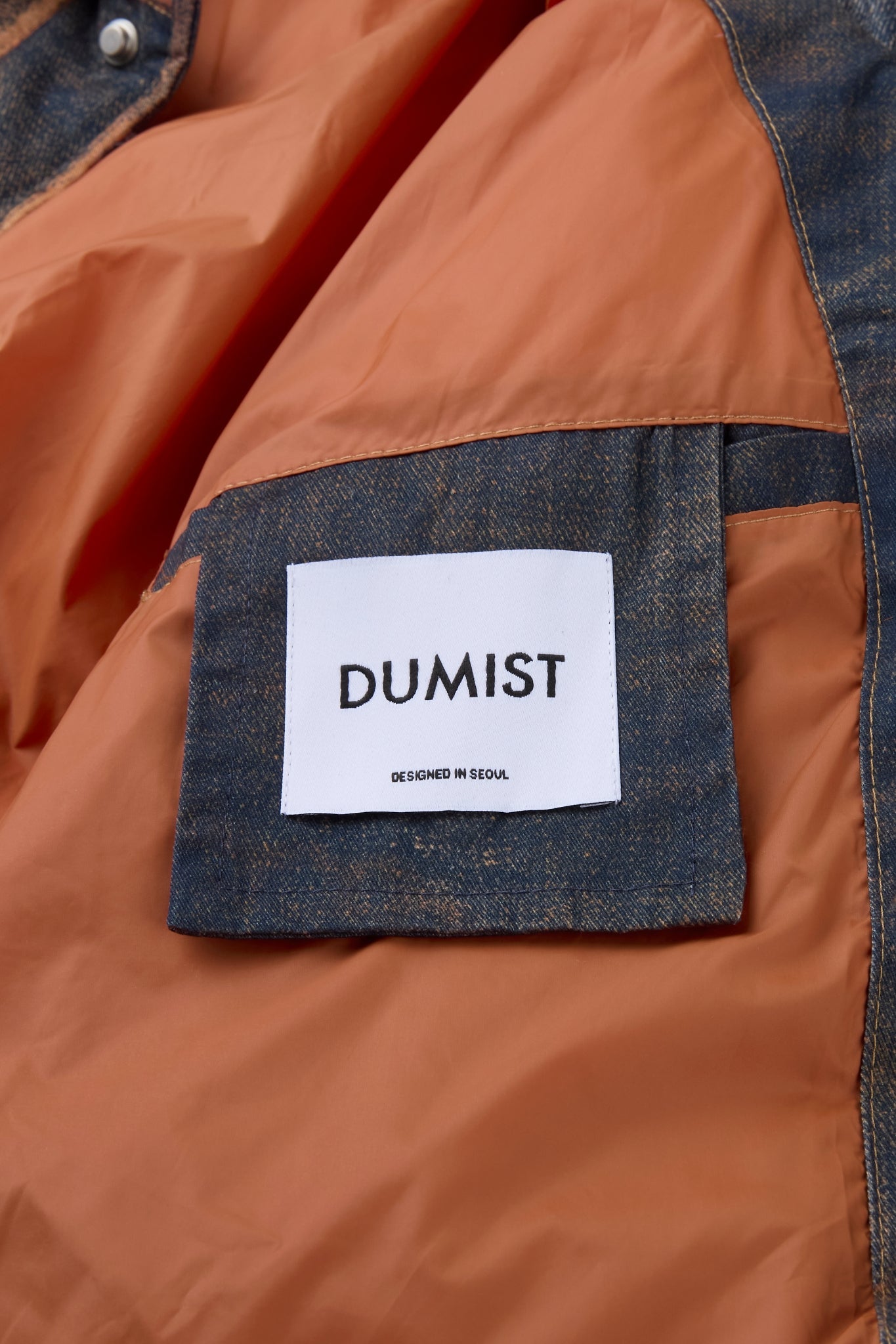 Dumist Distressed Denim Trucker Jacket