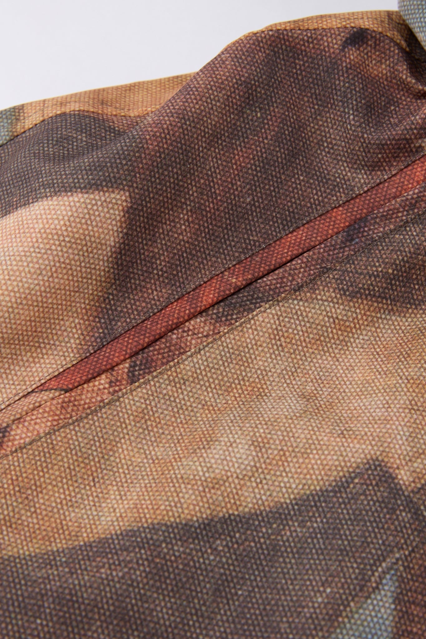 Dumist Abstract Print Hooded Jacket