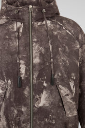 Dumist Abstract Print Hooded Jacket