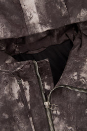 Dumist Abstract Print Hooded Jacket