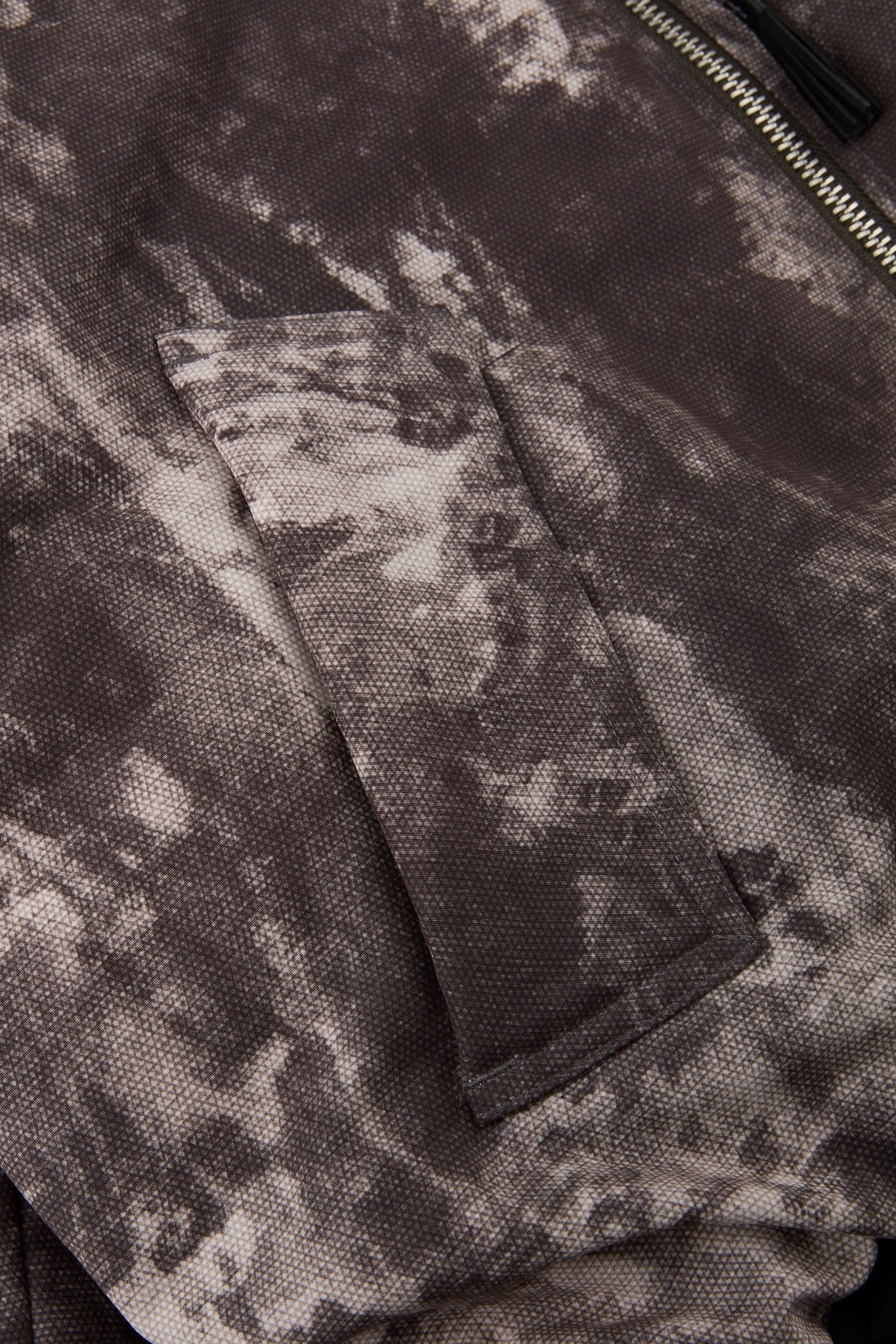 Dumist Abstract Print Hooded Jacket