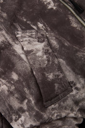 Dumist Abstract Print Hooded Jacket