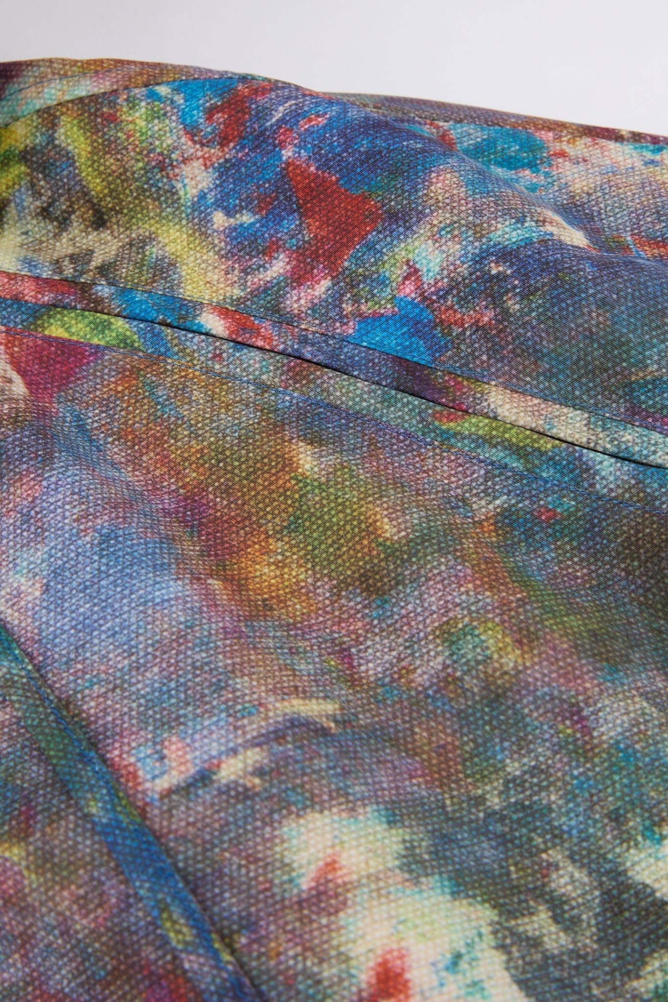 Dumist Abstract Print Hooded Jacket