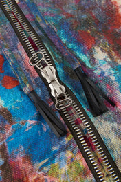 Dumist Abstract Print Hooded Jacket