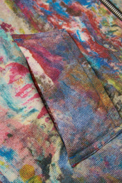 Dumist Abstract Print Hooded Jacket
