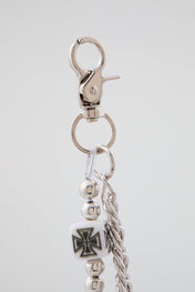 Cross Bead Wallet Chain