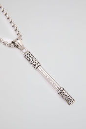 Precision Bar Pendant Necklace