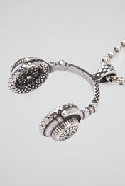 Headphone Charm Chain Necklace