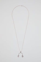 Headphone Charm Chain Necklace