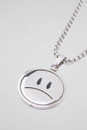 Smiley Pendant Chain Necklace