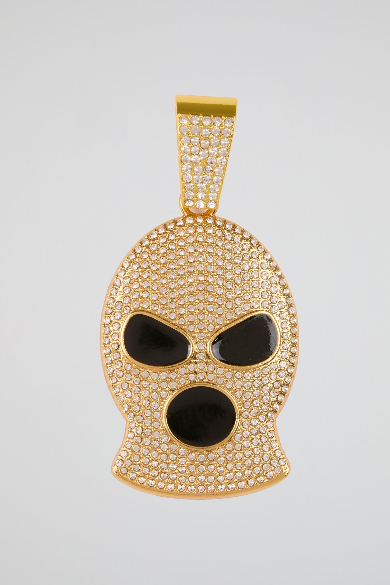 Iced Ski Mask Pendant