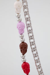 Skull Bead Wallet Chain