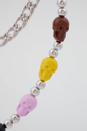 Skull Bead Wallet Chain