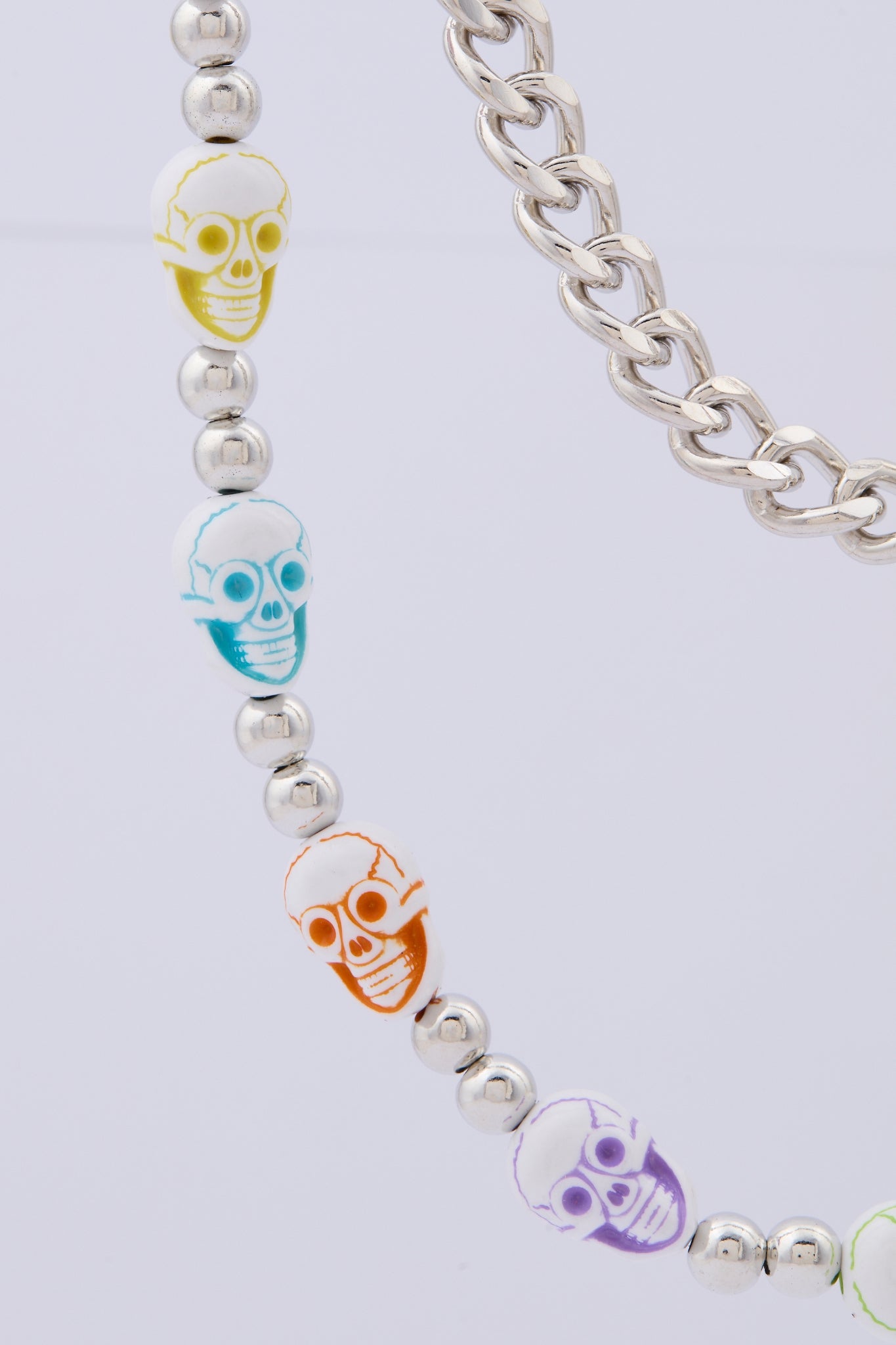 Multi Skull Chain Wallet Accessory