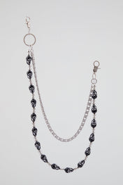 Skull Chain Wallet Accessory