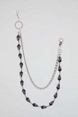 Skull Chain Wallet Accessory