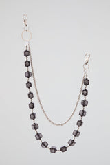 Skull Dice Chain Wallet Accessory