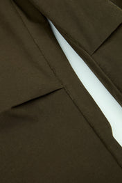 Structured Belted Volume Pants