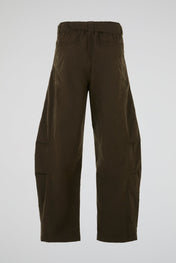 Structured Belted Volume Pants