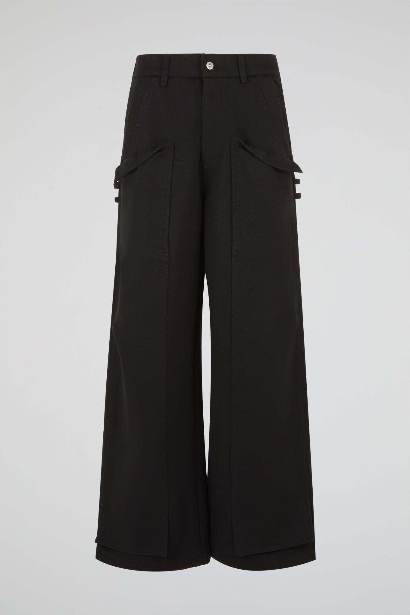 Structured Utility Wide Trousers