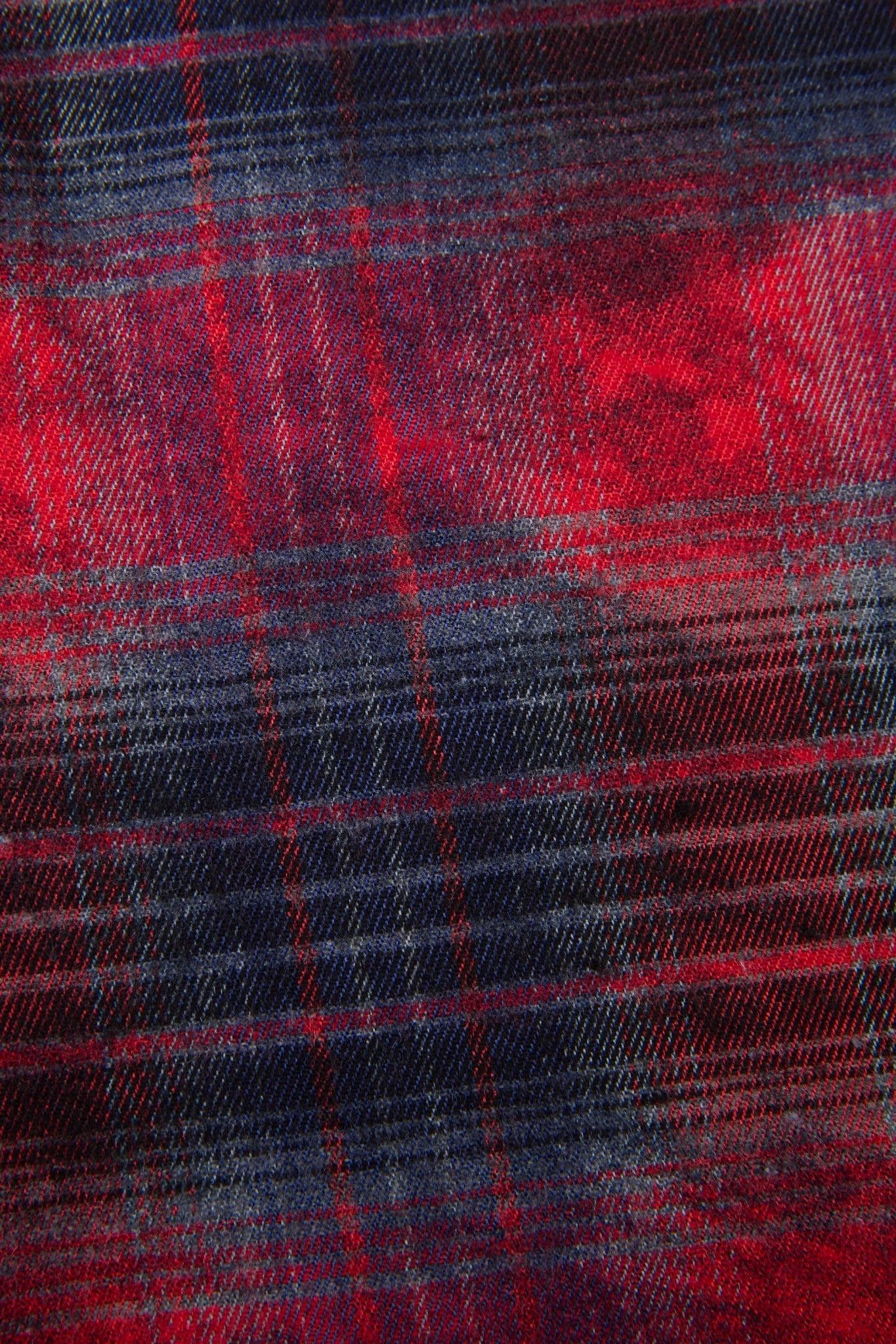 Washed Horizon Plaid Shirt