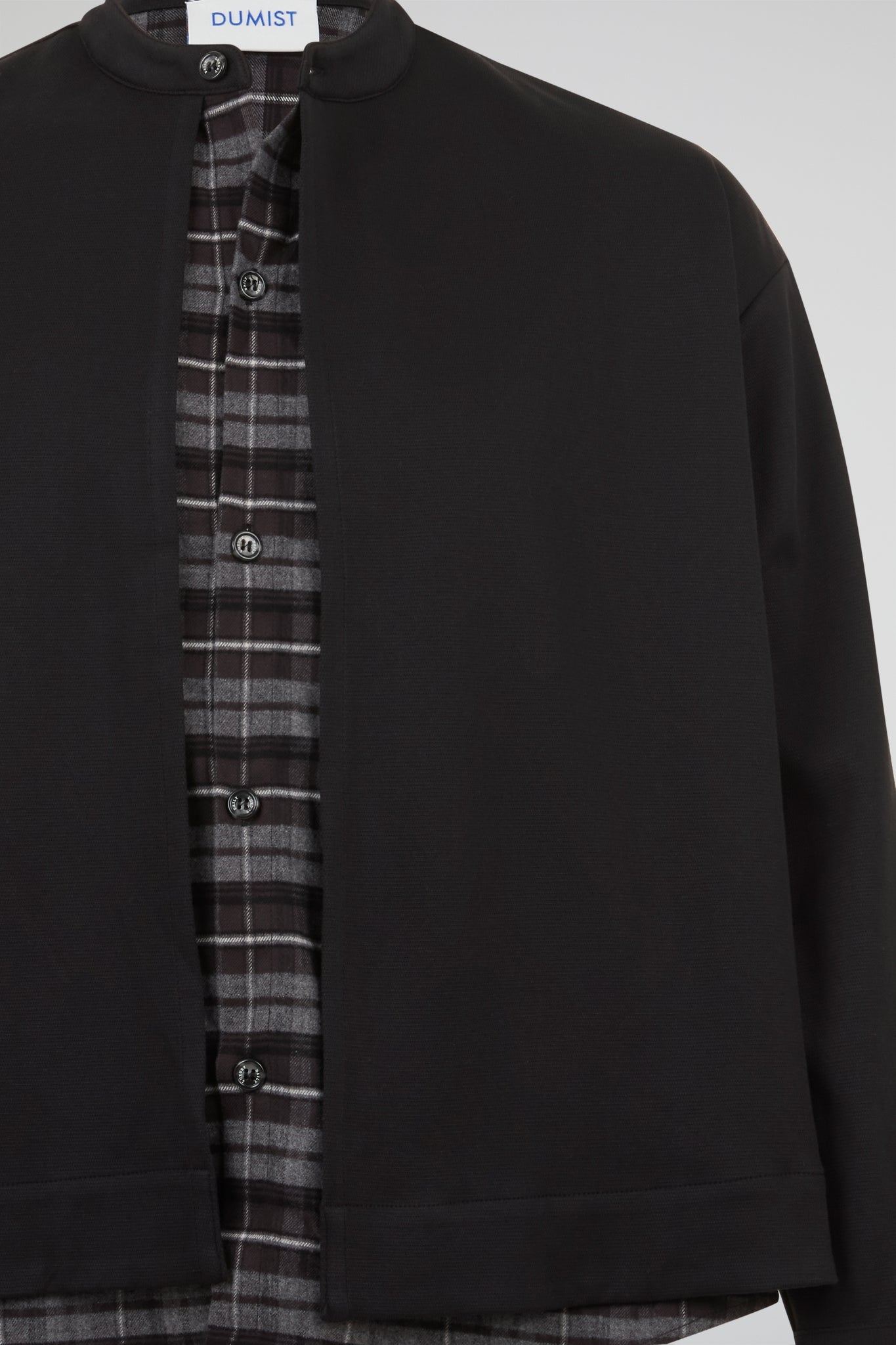 Layered Structure Inside Overshirt