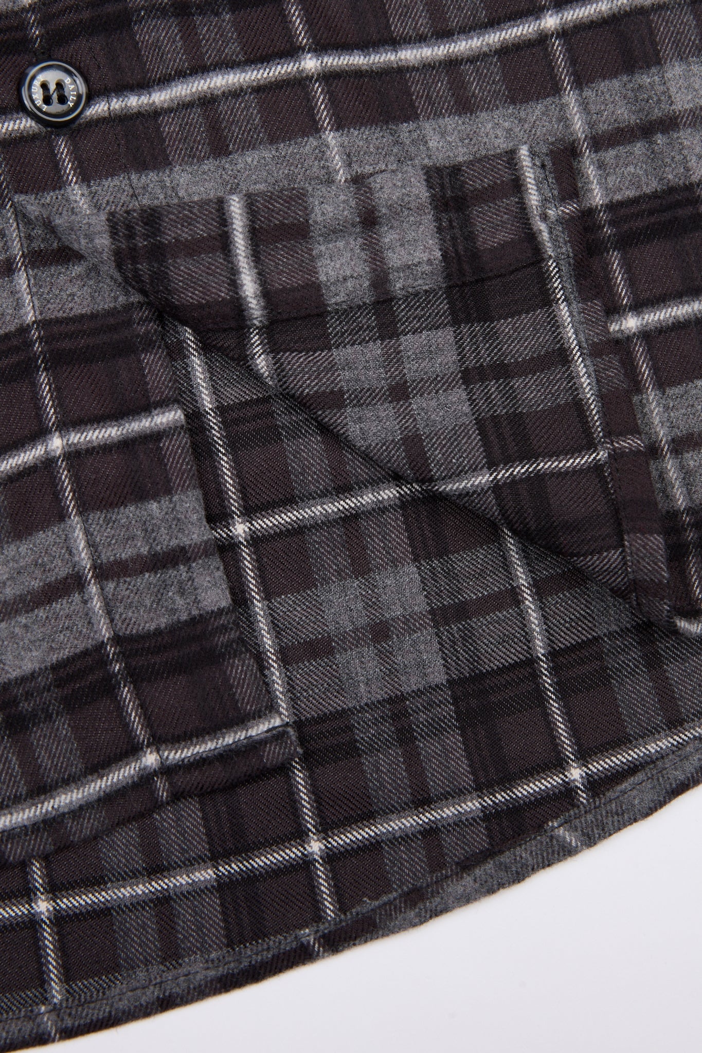 Layered Structure Inside Overshirt