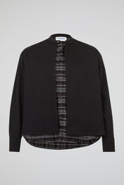 Layered Structure Inside Overshirt