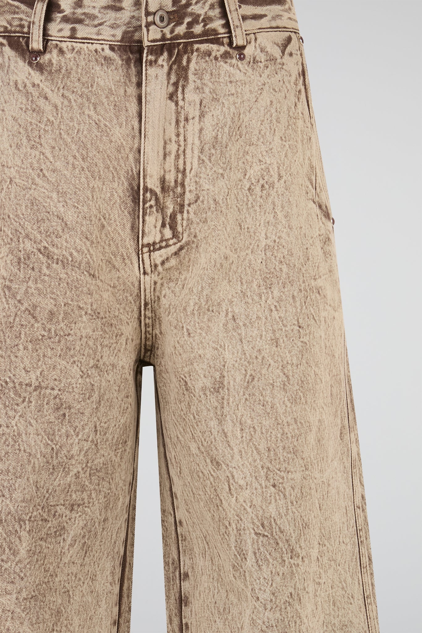 Dust Collapse Denim Trousers