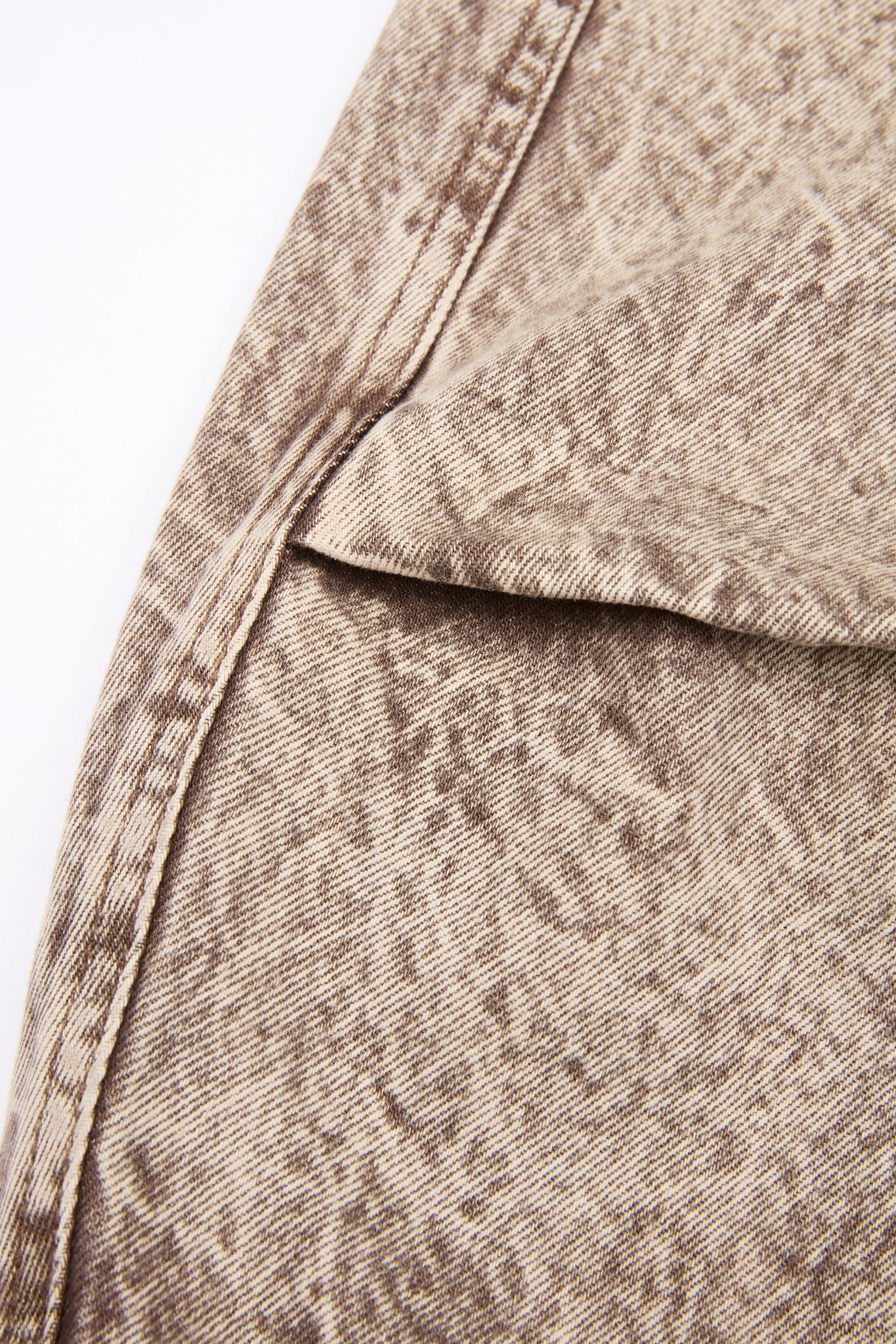 Dust Collapse Denim Trousers
