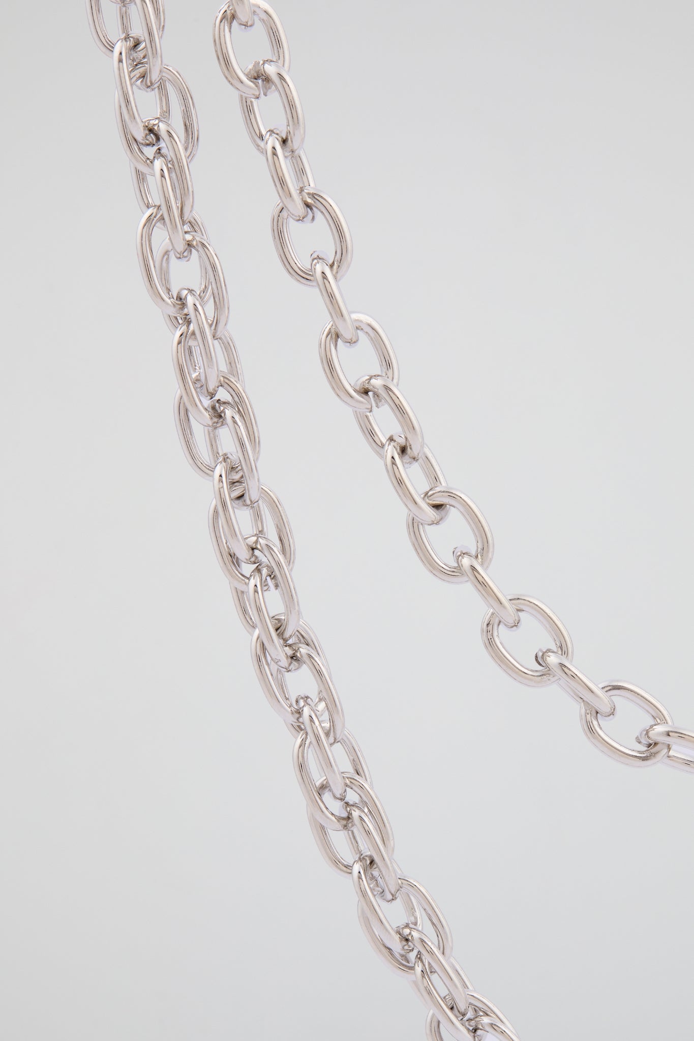 Chrome Silver “KING” Wallet Chain