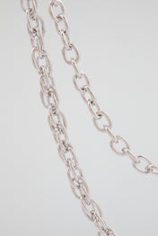 Chrome Silver “KING” Wallet Chain