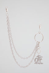 Chrome Silver “OTF” Wallet Chain