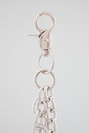 Chrome Silver “QUEEN” Wallet Chain