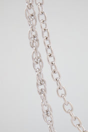 Chrome Silver “QUEEN” Wallet Chain
