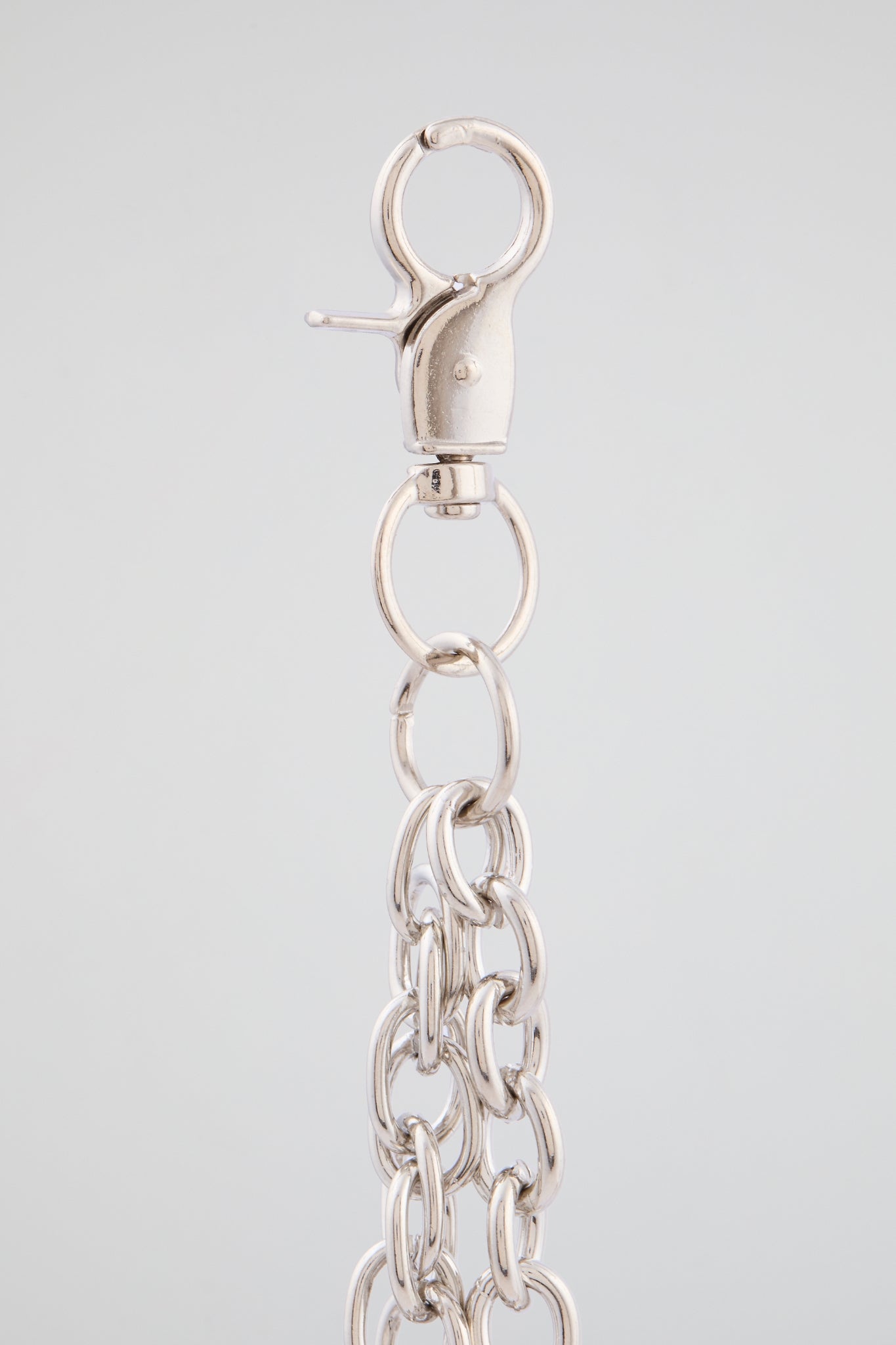 Chrome Silver North Star Wallet Chain