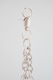 Chrome Silver North Star Wallet Chain