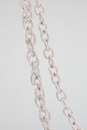 Chrome Silver North Star Wallet Chain